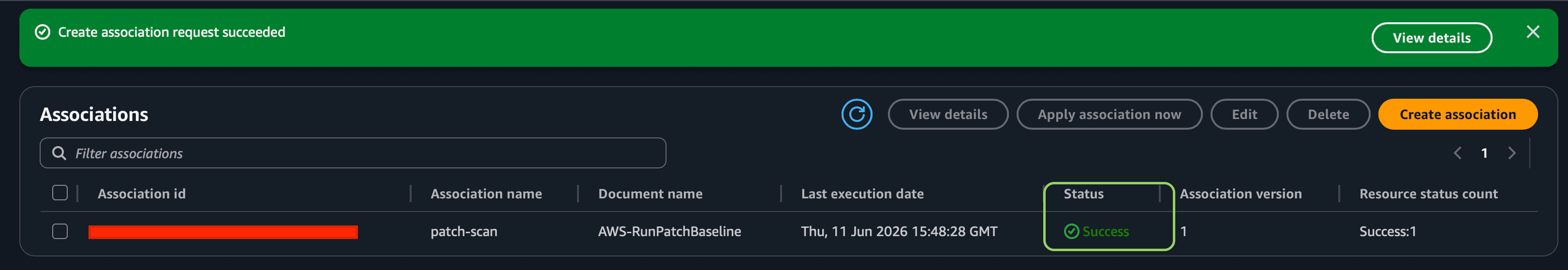 AWS Patch Baselines